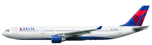 Airbus 330 300 : Delta Cargo