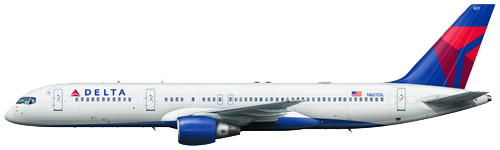 D HＬ貨物機 B-757-200 F D HL貨物機 B-757-200 F