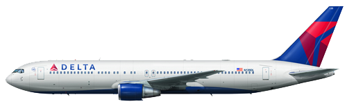 BOEING 767-300 : Delta Cargo
